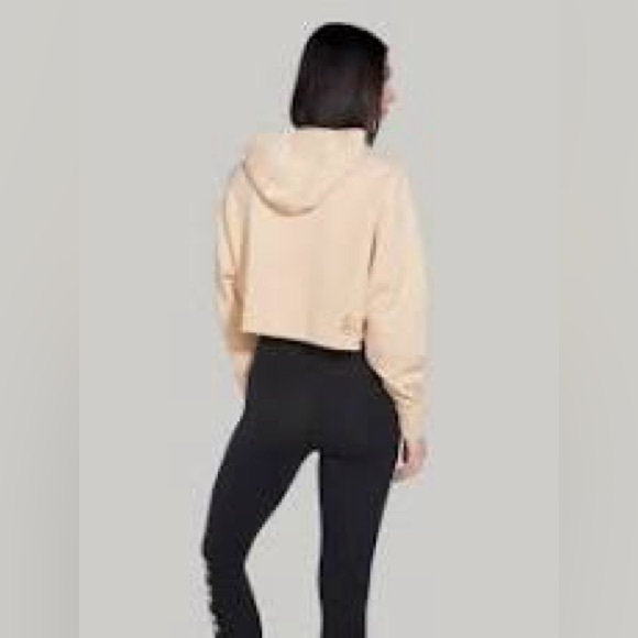 NWT - NIKE SPORTSWEAR CROP HOODIE SHIMMER - XS - Picture 5 of 9
